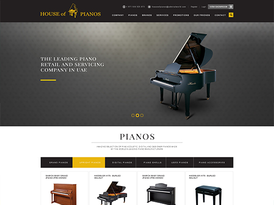 house of pianos Project
