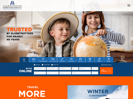 ALMAJID Travel & Tourism Project